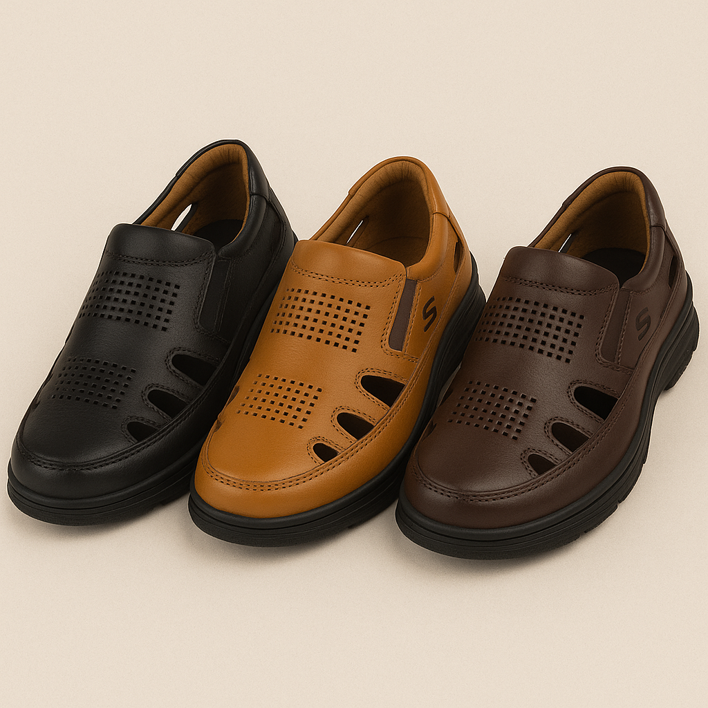 3333.png Souliers Sandale en Véritable Cuir - الصورة 1