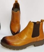 ⁦Boots en cuir véritable⁩ - الصورة ⁦3⁩