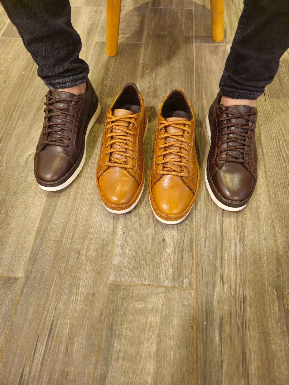 5845742298980271288.jpg Sneakers La martinos En cuir CUIR VÉRITABLE - الصورة 1