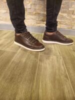 ⁦Sneakers La martinos En cuir CUIR VÉRITABLE⁩ - الصورة ⁦4⁩
