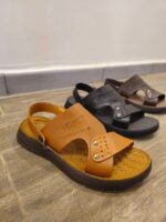 Valentimos sandale en cuir véritable
